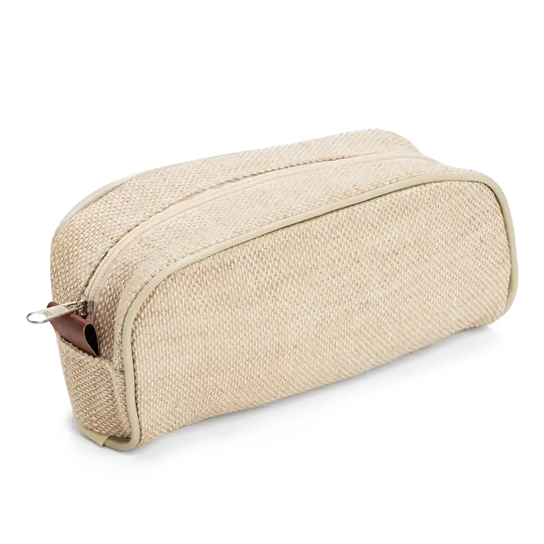 Nécessaire em Juta Resistente à Água