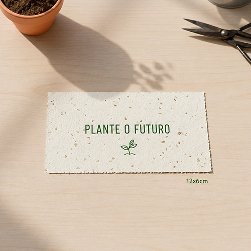 Papel Semente 12x6cm