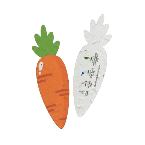 Papel Semente Cenoura