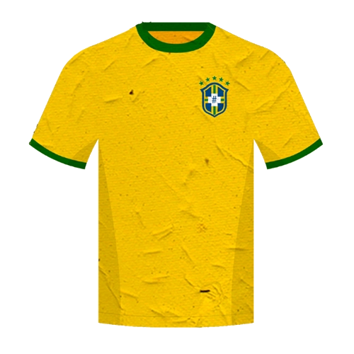Camisa do Brasil em Papel Semente Copa