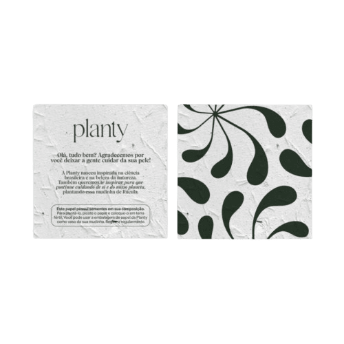 Papel Semente 9,5x9,5 cm