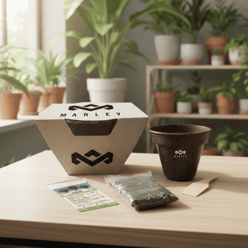 Kit Plantio Vaso de Fibra