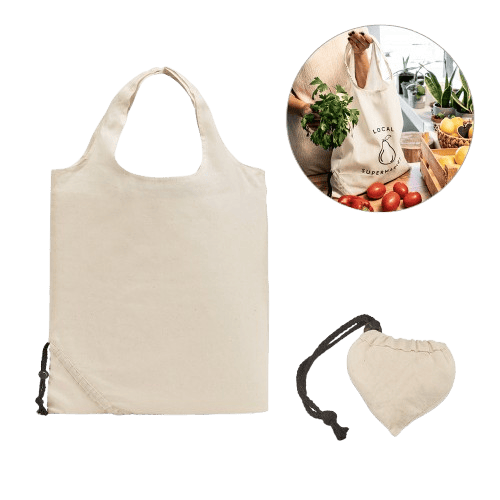 Sacola Dobrável 100% Algodão