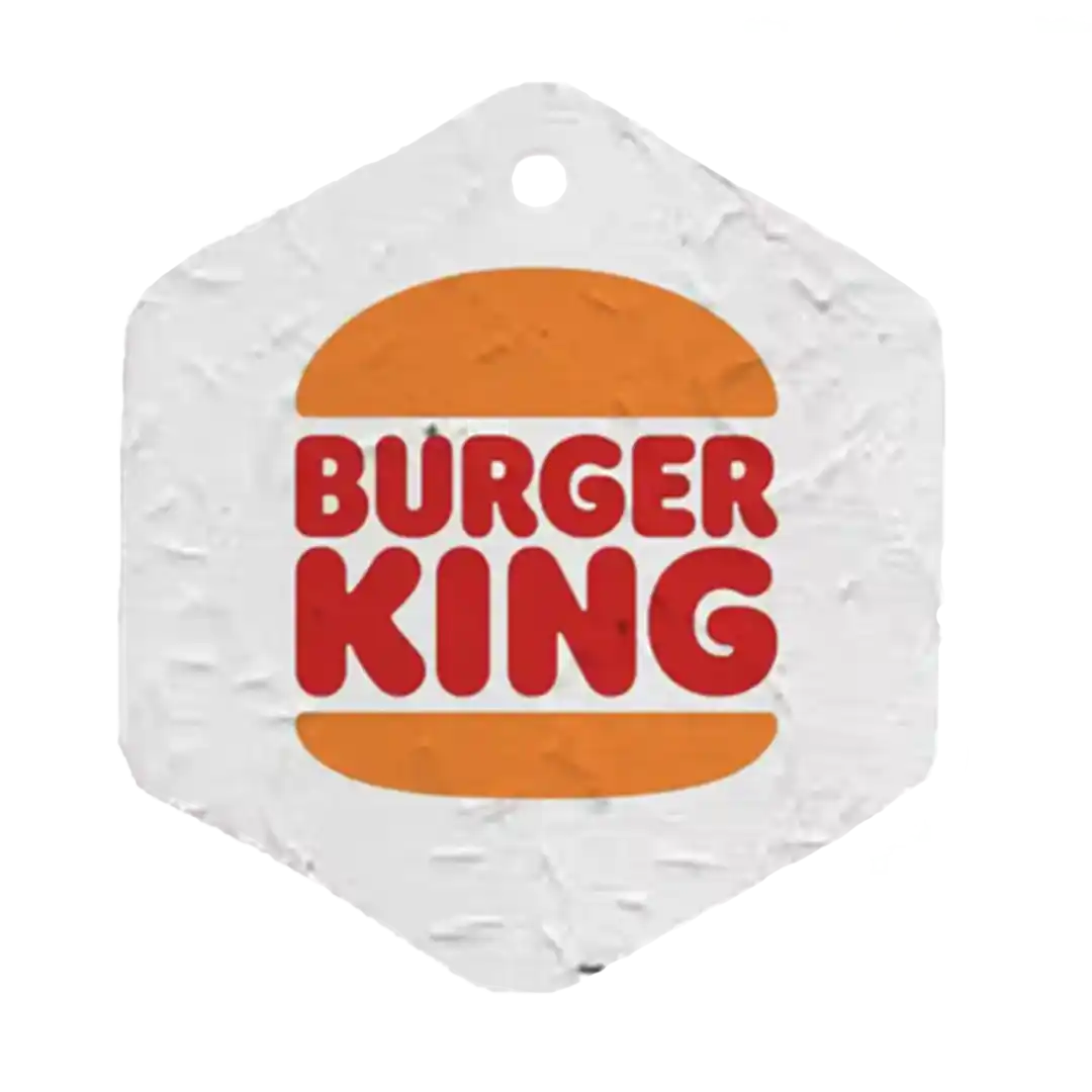 Tag em Papel Semente 6x6cm