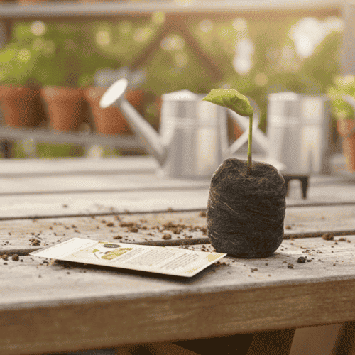 Vaso Mágico com Semente Mágica