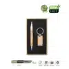 Kit Caneta e Chaveiro Bambu 1